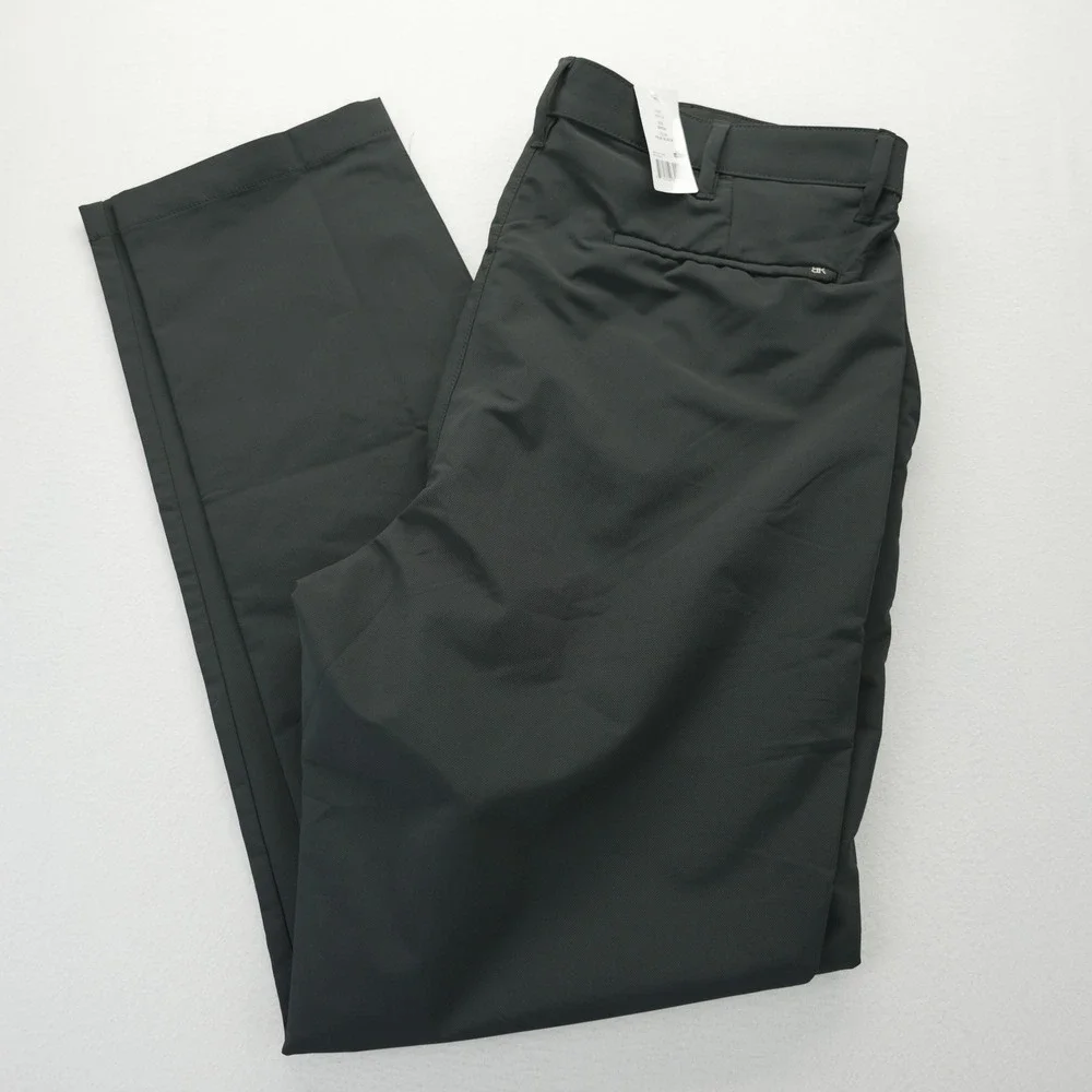 Banana Republic Core Temp‎ Performance Pants Mens 38x34 Black Technical NEW
